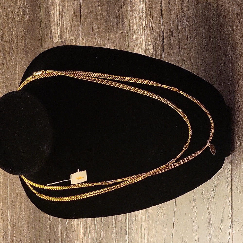 Vintage Coro Layer Necklace